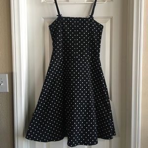 Polka dot Pinup/Rockabilly Dress